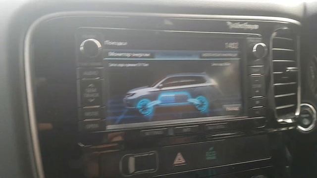 Рекупирация - принцип работы Outlander PHEV