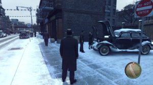 Помогаем женщине, которая поссорилась с мужем, починить машину в Mafia II