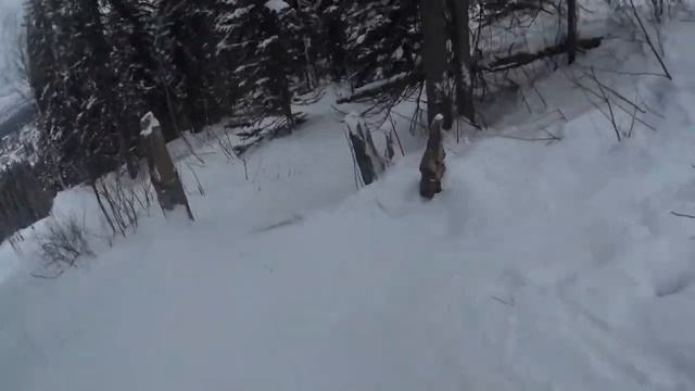 Шерегеш Лёня с батей на долларе2