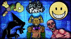 А теперь ещё и очень жутко 😰 FNF - Analog Funkin' (RELEASE OUT) MOD 😰 2 часть