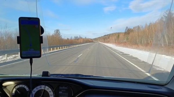 SUZUKI SOLIO . ,Начало перегона.