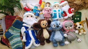 20/25 Готовые работы осени. Осенний Бум амигуруми. Носочки.