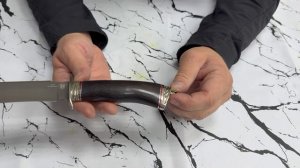 Нож Таежный-2 из алмазной стали ХВ5