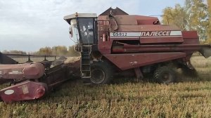 Уборка пшеницы #30 ... и поломка Палессе