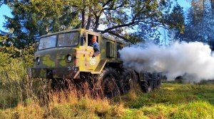 МАЗ 537 оживление и выезд после утопления