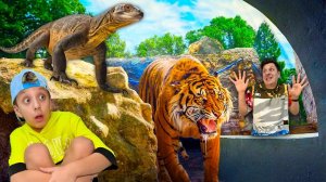 ЭКСТРЕМАЛЬНЫЕ ПРЯТКИ В Зоопарке ! Стал ОХРАННИКОМ на 24 Часа !