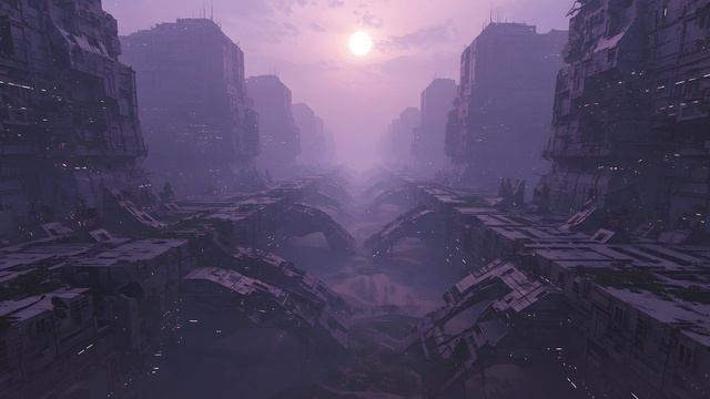 LOST EMPIRE ｜ Dark Dystopian Ambient ｜ Alien World Soundscape ｜ Dystopian Ambience, Background-