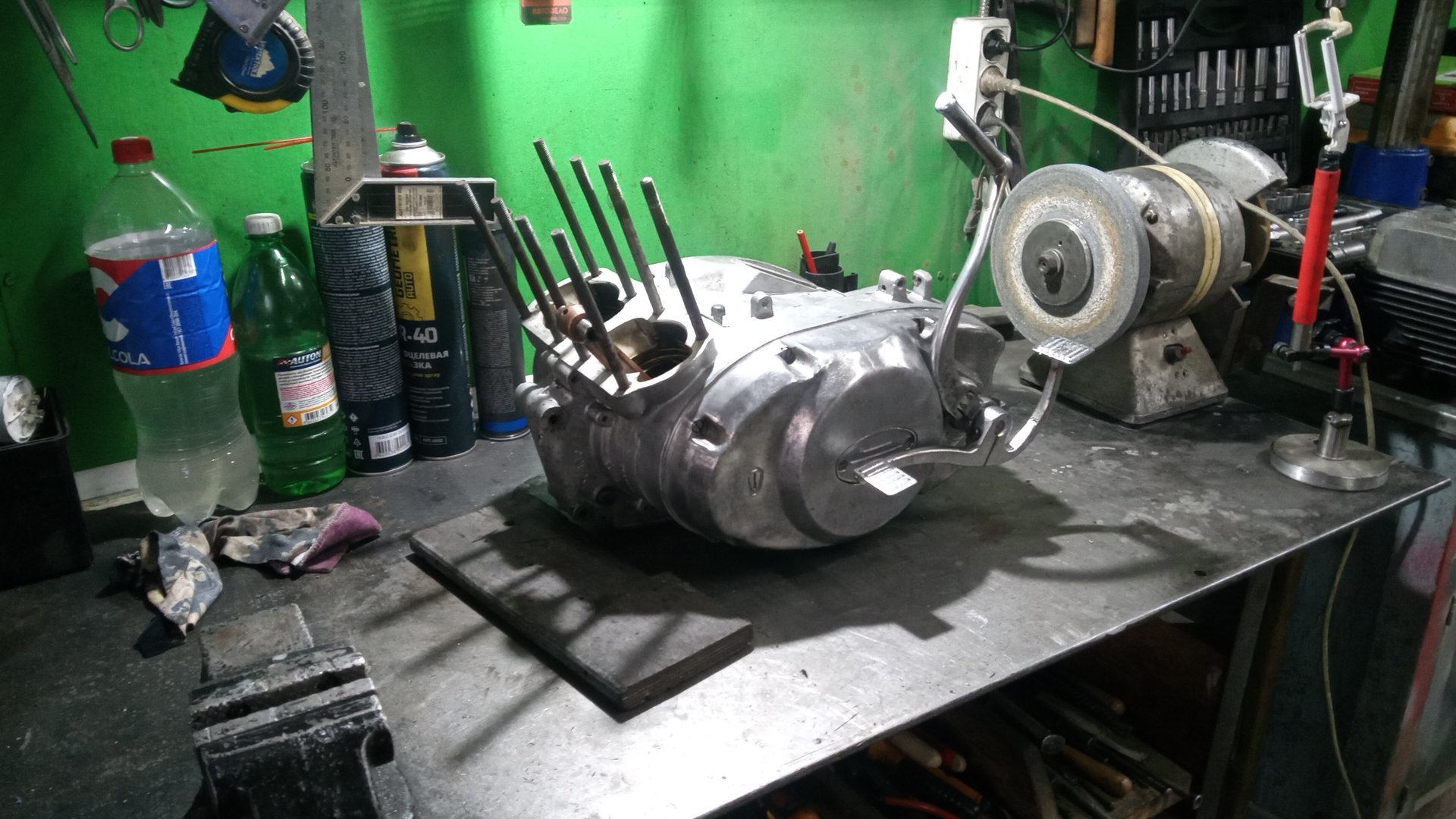 Сборка двигателя ИЖ Юпитер 5 из запчастей. Цена вопроса. смотреть онлайн