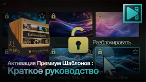 Как решить проблему экспорта проекта с премиум-шаблоном в VSDC