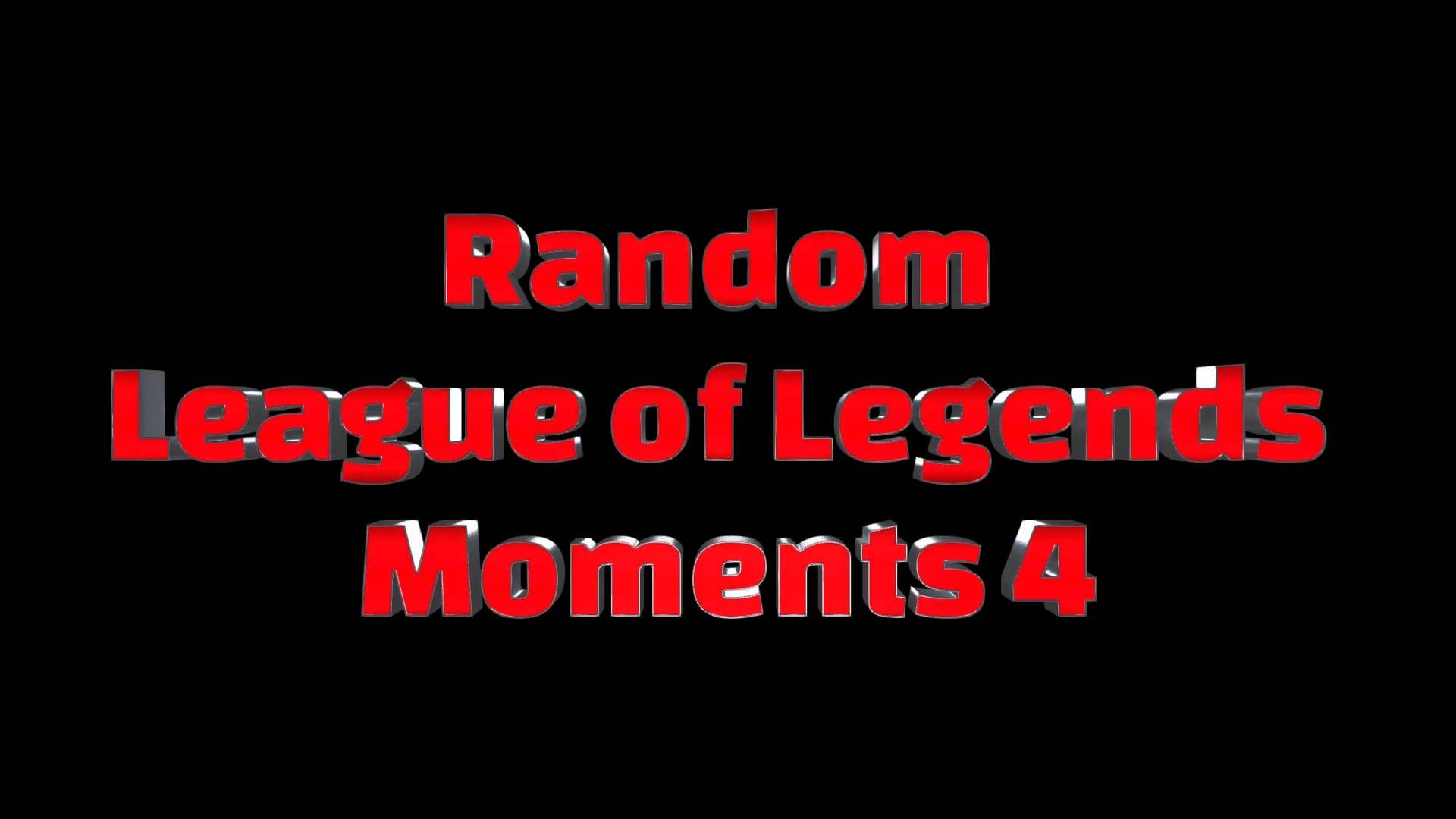 Random League of Legends 4
