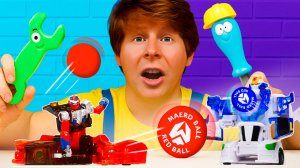 Выстрелили ШАРИКАМИ Mecard Ball и превратили машинки в трансформеров! 💥🔫