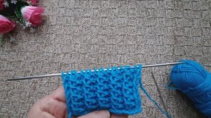 Красивый узор для шапки, снуда и не только..