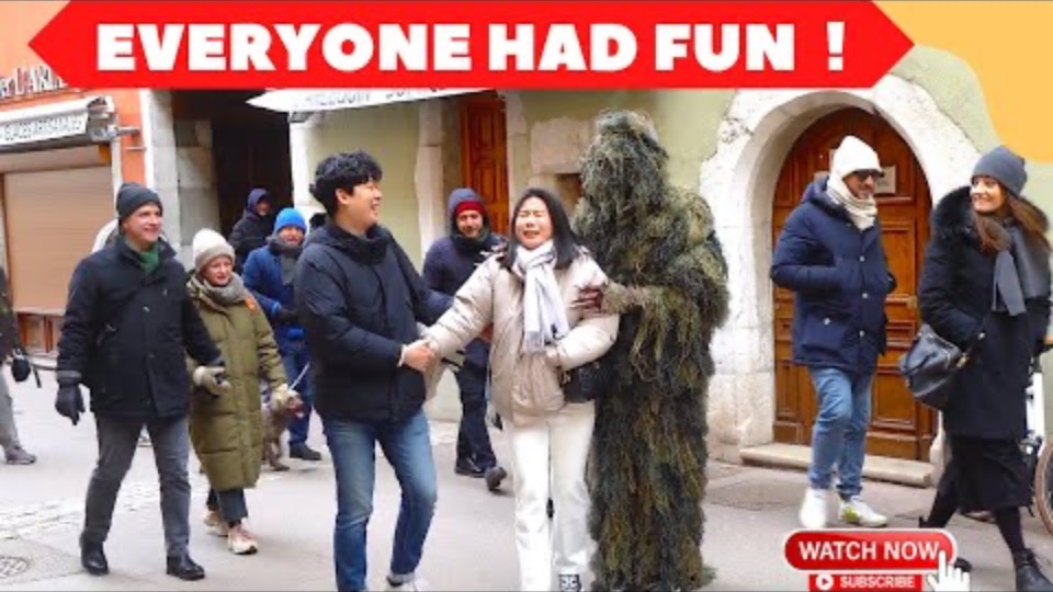 BEST FUNNY BUSHMAN PRANK, (EPIC FUNNIEST REACTIONS) смотреть онлайн