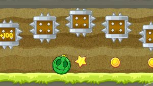 Красный Шар в игре Bounce Ball 5 Уровни 121-125