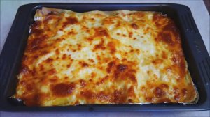 Рецепт ВКУСНЕЙШЕЙ лазаньи с фаршем и соусом бешамель Готовим СЫТНЫЙ ужин