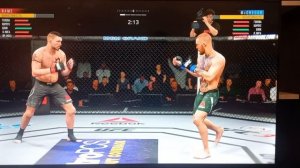Юрий Бойко и Конор МакГрегор бой UFC 3
