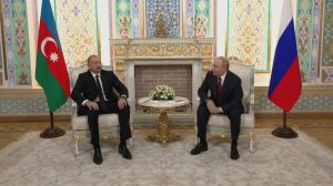 Владимир Путин встретился с президентом Азербайджана