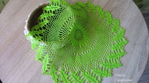 ОРИГИНАЛЬНАЯ САЛФЕТКА С ЛИСТОЧКАМИ. ЧАСТЬ 2