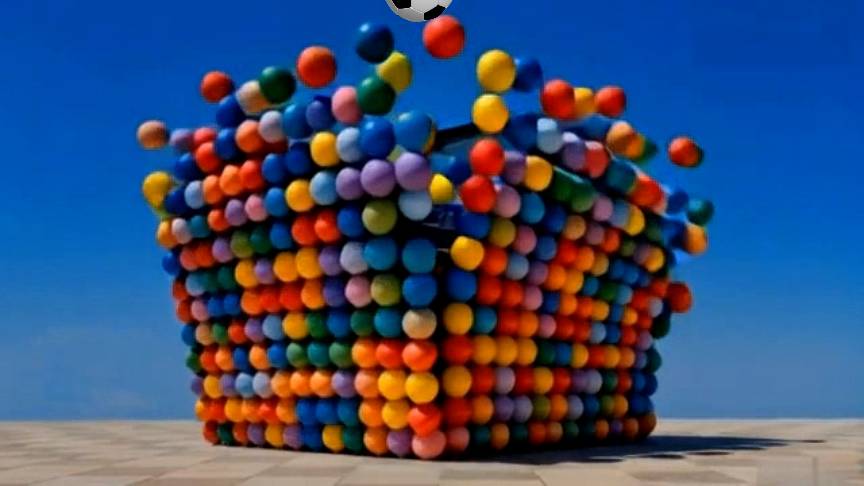 шарики - трактор