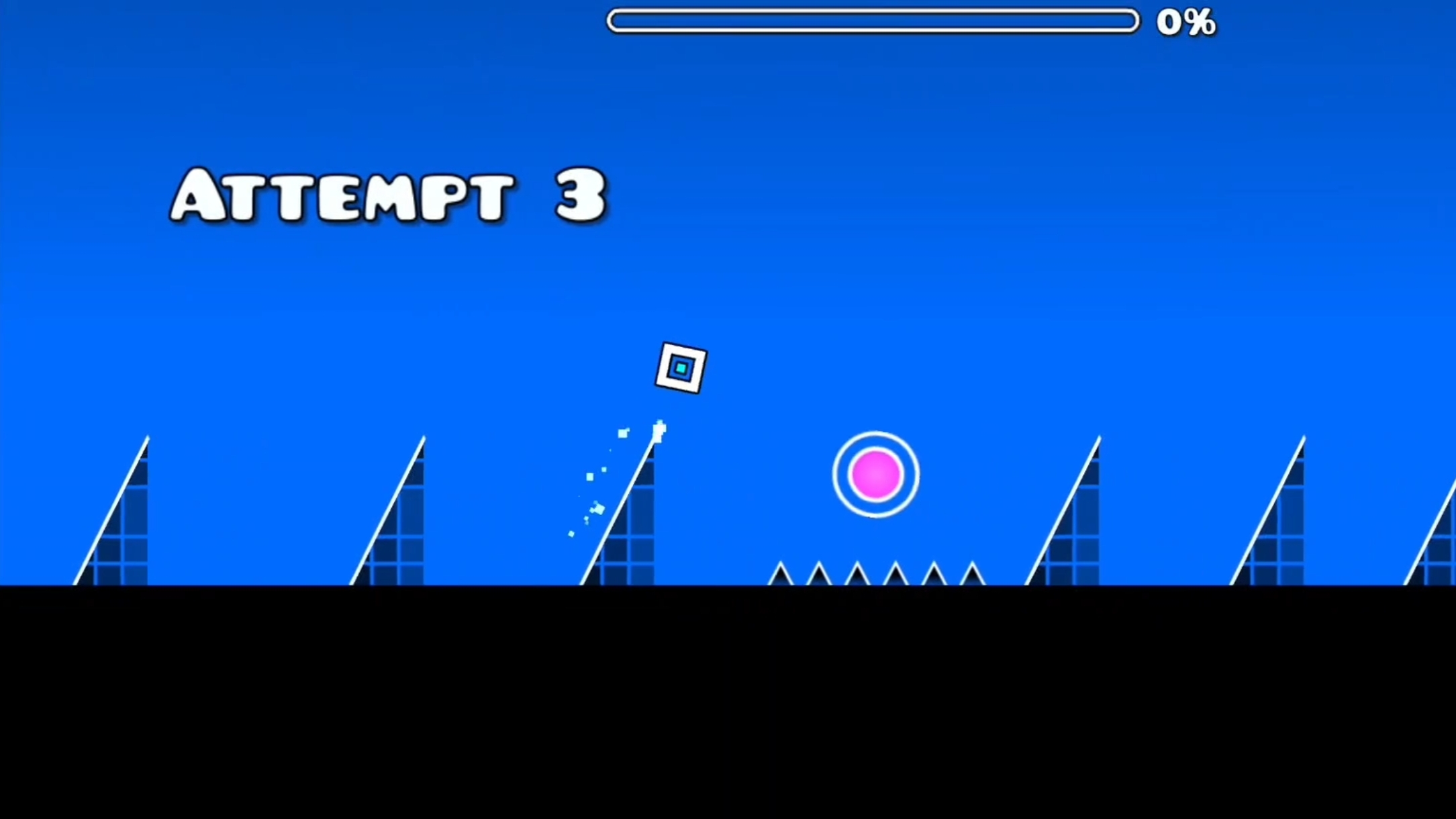 ПРОХОЖУ УРОВЕНЬ С ГЛАЗОМ БЕЗ ДЕКОРА // ГЕОМЕТРИ ДАШ НА ТЕЛЕФОНЕ // GEOMETRY DASH смотреть онлайн