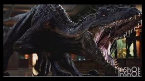 индораптор против скорпиуса Рекса