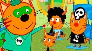 ТРИ КОТА - Развивающая игра мультик для детей