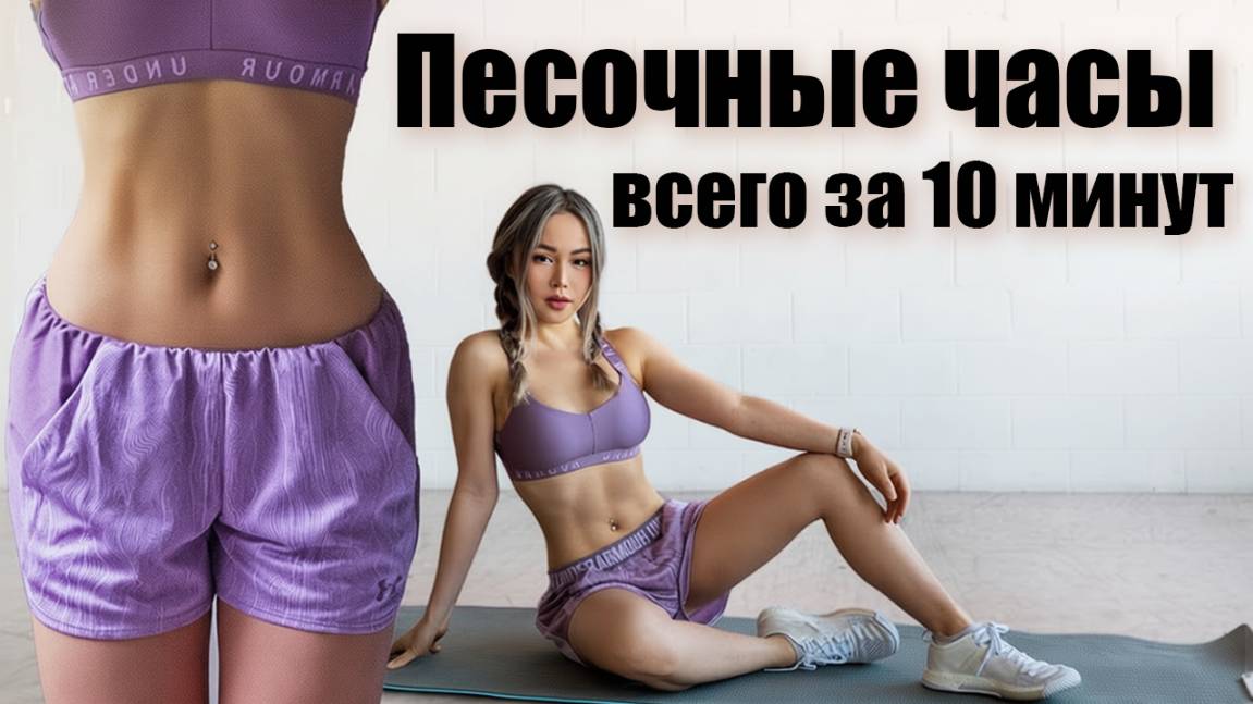 Хлоя Тинг🔥 Русская озвучка. Тренировка для пресса «Песочные часы» 🔥Избавься от боков за 10 минут смотреть онлайн