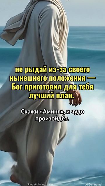 Не плачь о своей нынешней ситуации, у Бога есть для тебя лучший план. смотреть онлайн
