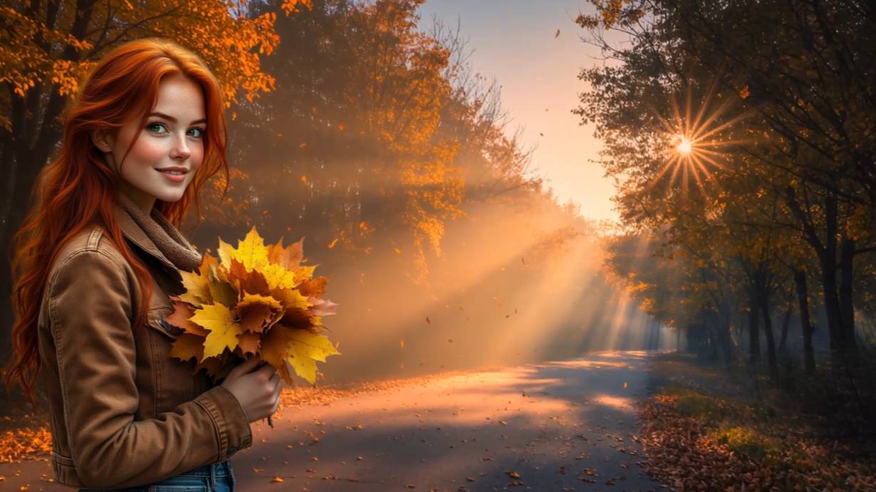 В подворотне осень с ветром танцевала... смотреть онлайн