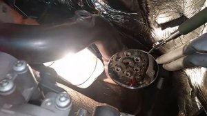 #089 замена натяжителя цепи (audi A6,,Q5,Q7,VW Touareg 3.0 Tdi)