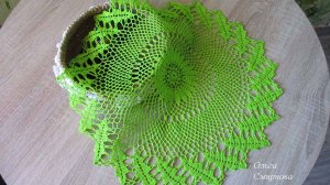 ОРИГИНАЛЬНАЯ САЛФЕТКА С ЛИСТОЧКАМИ. ЧАСТЬ 3