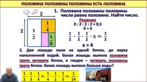 Половинка – странная дробинка или парадоксальные смыслы числа «½»