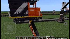 Один из лучших модов на поезда в Minecraft PE