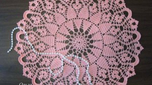 ПРОСТАЯ САЛФЕТКА С ЛИСТОЧКАМИ. ЧАСТЬ 2