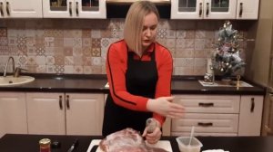 Запекаем козлятину для дедушки Матвея!!