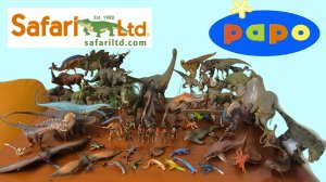 Моя коллекция динозавров Papo, Safari Ltd, PNSO #jurassicworld #динозавр
