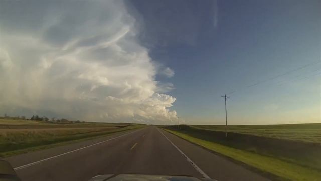 Classic Supercell At Sunset (Классическая суперячейка на закате)