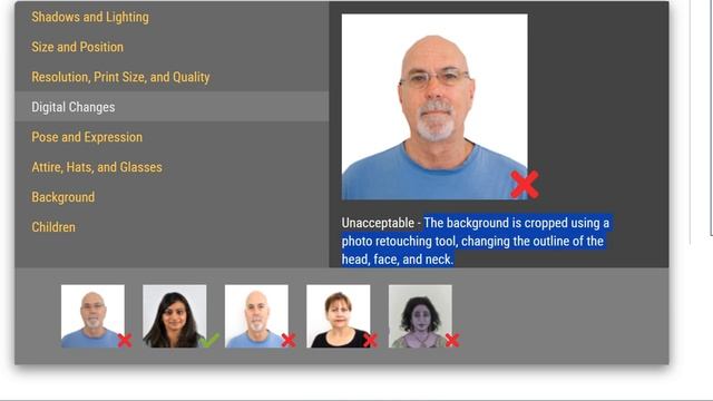 Инструкция выживания: фото на гринкарту. 7 критериев!