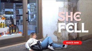 EPIC BUSHMAN PRANK NIGHT SCARES,( SHE FELL DOWN)