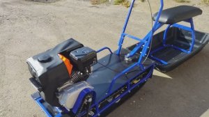 Отличный мотобуксировщик для рыбалки Альбатрос-L