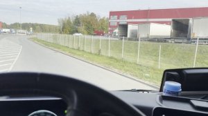 Начернил резину, фура горит😬