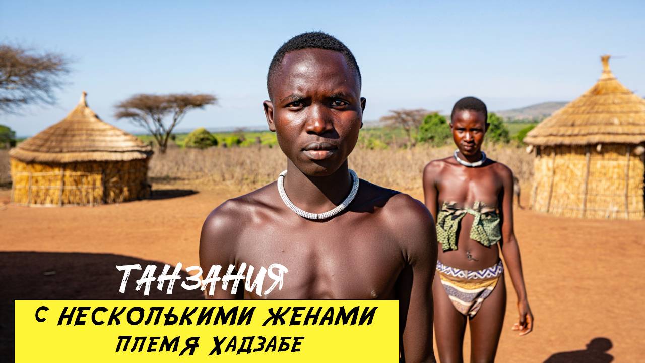 Шокирующие Факты о ПЛЕМЕНИ ХАДЗАБЕ – Пир на ОБЕЗЬЯНАХ и Жизнь с Несколькими Жёнами Без цензуры смотреть онлайн