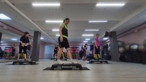 СТЕП АЭРОБИКА ЦЕЛАЯ ТРЕНИРОВКА / STEP AEROBICS