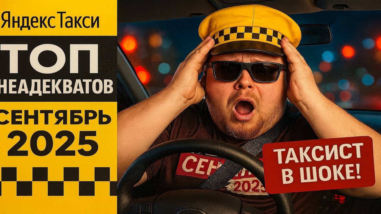 ТОП НЕАДЕКВАТОВ Яндекс Такси СЕНТЯБРЬ 2025 | АДСКИЕ СКАНДАЛЫ, ШОК И ДЕГРАДАЦИЯ. Таксисты в ШОКЕ! смотреть онлайн