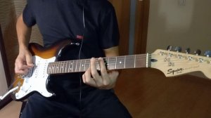 Бошетунмай- кавер на элекрогитаре (В.Цой, соло партия Каспаряна)