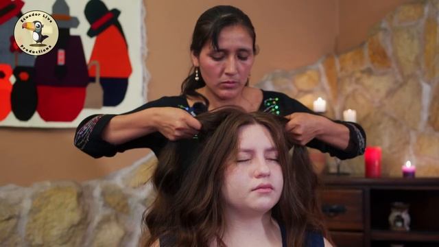 ASMR hair playbrushing massage with Esperanza for tingles, relaxation & sleep 😌 смотреть онлайн