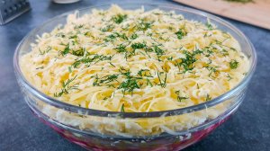 Салат из свеклы Простушка. Минимум ингредиентов, но очень вкусно