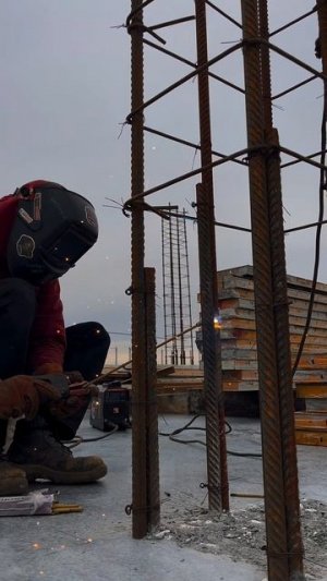 Сварка арматуры #сантимшва #сварка #сварщики #владивосток