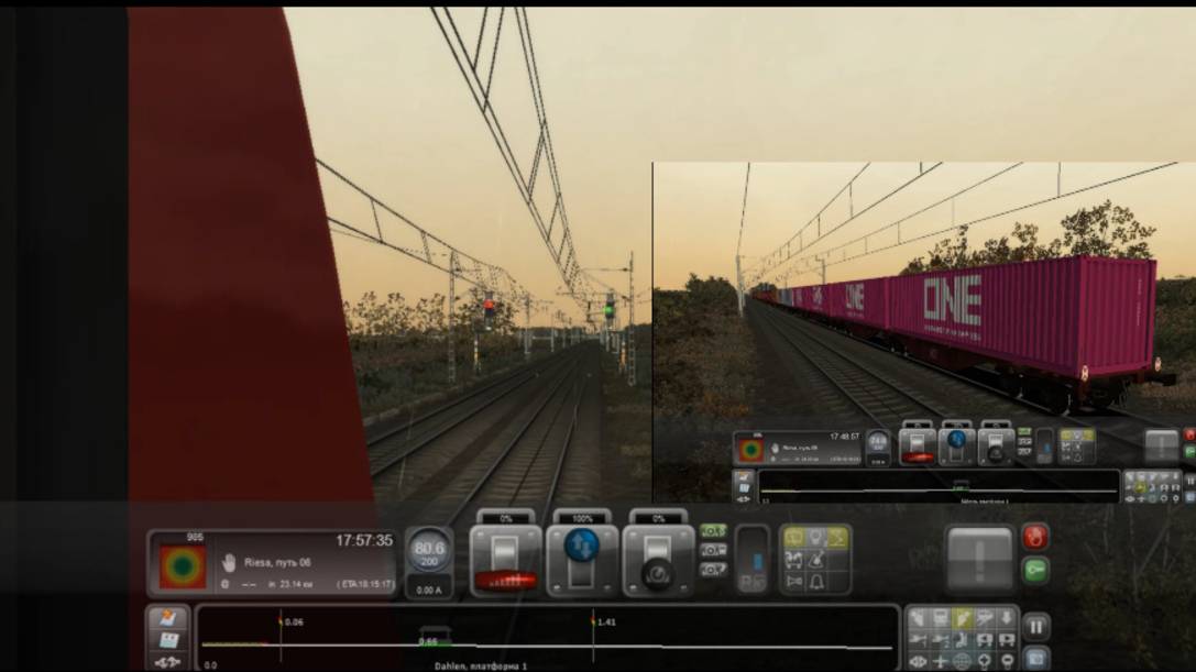 Train simuliator classik 2024 Проехал без обучения ! Едем на товарнике! Наблюдаем за семафорами! смотреть онлайн