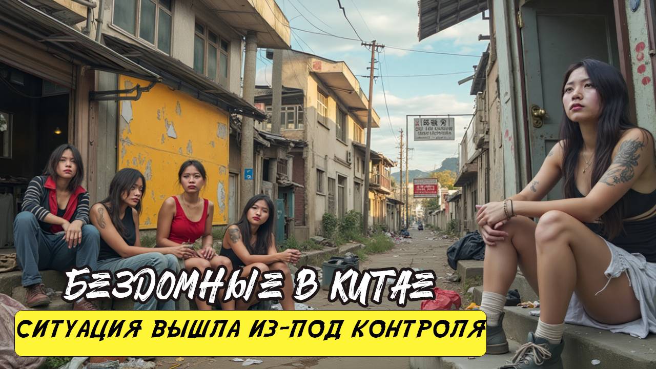 Кризис бедности в Китае: массовые увольнения, попрошайничество, переполненные города бездомных смотреть онлайн